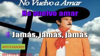 NO VUELVO AMAR KARAOKE NAGUANAIGOA1 [upl. by Couhp]