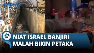 PAKAI AIR LAUT MEDITERANIA IDF Niat Banjiri Terowongan Hamas Malah Jadi Petaka Bisa Banjiri Israel [upl. by Nosrak]