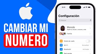 Cómo CAMBIAR el NUMERO de iCloud Guia Completa [upl. by Ndnarb]