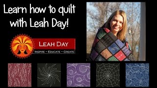 Learn How to Quilt with Leah Day [upl. by Aiepoissac]