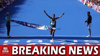 Paris 2024 All results as Ethiopias Tola Tamirat takes marathon gold with Olympic record [upl. by Bowrah749]