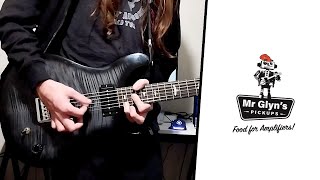 THE BEST PICKUPS FOR MODERN METAL  Mr Glyns Black Sand HSP90 Metal Demo [upl. by Brunell]