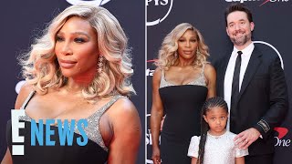 Serena Williamss Daughter Olympia Makes Red Carpet Appearance at 2024 ESPYS  E News [upl. by Ahsuoj]