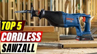 Best Cordless Reciprocating Saw for DIY and Professional Use [upl. by Ruhtua771]