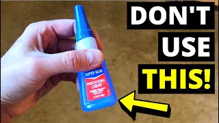 DONT USE SUPER GLUE Try This InsteadEpoxy Adhesive5Minute EpoxyEpoxy Glue [upl. by Ynnek]