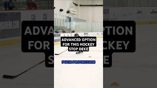 ADVANCED OPTION FOR THIS HOCKEY STOP DEKE hockeydevelopment hockeytraining [upl. by Asena373]