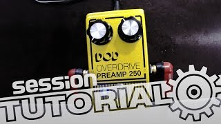 Die optimale Verzerrung – Preamp Booster Overdrive amp Distortion  session Tutorial [upl. by Hollah158]