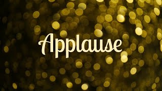 Applause SoundFx Non Copyright Sound effects Free to use [upl. by Fremont299]