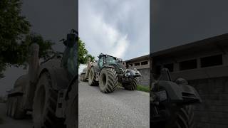 Army green valtra 👀🚀 slurry ontheroad [upl. by Ynnattirb533]