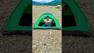 camping tent setup  camping tent kaise lagate hain [upl. by Nosreh]