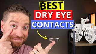 Top 5 BEST CONTACT LENSES For Dry Eyes  Dry Eye Contacts Review [upl. by Abey]