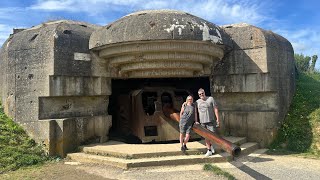 Vanlife France  WW2 Normandy  Arromanches Les Bains And Longues Sur Mer [upl. by Rosanna]