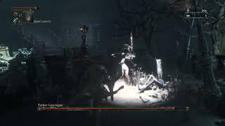 Bloodborne PC  Father Gascoigne Boss fight [upl. by Durand]