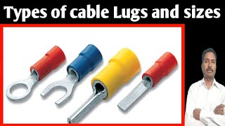 Types of cable Lugs and size  Different type of cable Lugs sizes  wire lugs and sizes  lugs sizes [upl. by Ian]