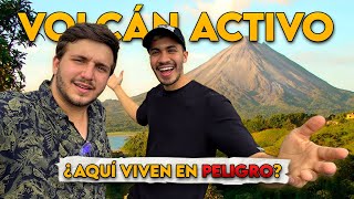 Así es VIVIR AL LADO DE UN VOLCÁN en COSTA RICA 🌋 ft ArayaVlogs [upl. by Tutankhamen]