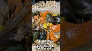 Pecinta seafood wajib nyobamurah polll food kuliner video youtubeshorts fyp [upl. by Roehm218]