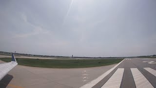 Takeoff at Greater Rochesters Frederick Douglass International in a Delta Connection CRJ900 [upl. by Gargan]