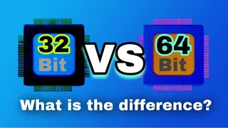 32Bit vs 64Bit Explained [upl. by Norel348]