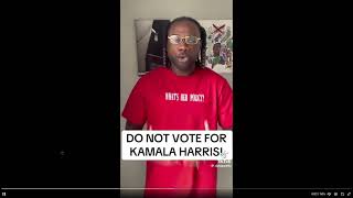 If you are on the fence vote for Trump Kamala Harris is a faker [upl. by Nwadahs]