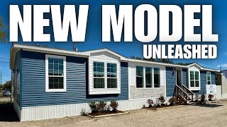 This NEW manufacturedmodular home is a BEAST Prefab House Tour [upl. by Barcus]