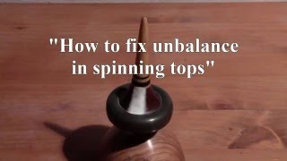 Fixing unbalance caused by an off centered tip [upl. by Leela]