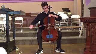 NYOUSA 2018 cello audition Brahms Symphony 2 mov 2 [upl. by Intihw565]