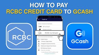 How to Pay RCBC Credit Card in GCASH  Without Fee  Step by Step Guide [upl. by Karl222]