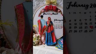 Beautiful south indian wedding calendar hoop [upl. by Allissa]