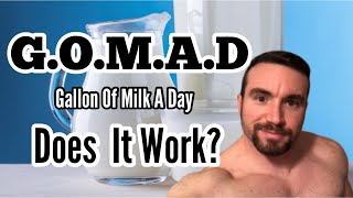 GOMAD gallon of milk a day Extreme weight gain diet [upl. by Tsugua206]