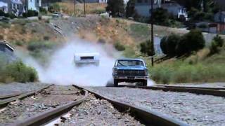 Car chase scene from The Streets of San Francisco with Leslie Nielsen [upl. by Auqenehs820]