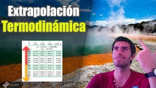 Extrapolación lineal de tablas termodinámicas [upl. by Losiram]