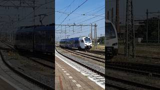 Arriva Flirt komt aan op station Maastricht [upl. by Yrahk597]