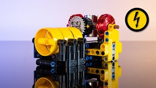 Making the SMALLEST Lego Vacuum Turbine Generator [upl. by Leinto244]