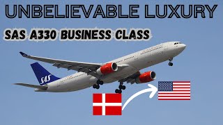 Unbelievable luxury 11 hours in SAS Business Class CPH to SFO [upl. by Kingdon]