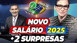 SUPRESA NA FOLHA DE PAGAMENTO NOVO SALÁRIO dos APOSENTADOS em 2025 CHOCA à TODOS  2 SURPRESAS [upl. by Ciro]