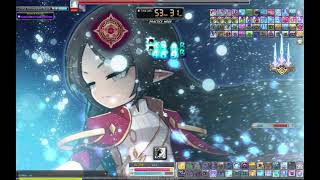 MapleStory GMS Kronos  Adele Black Mage Solo 636 DreamerPost FD Nerf [upl. by Hsotnas]