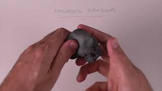 kneaded eraser  how to use [upl. by Elvie]