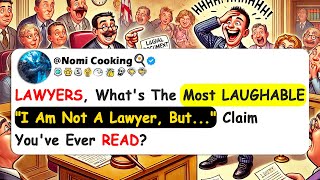 LAWYERS Whats The Most LAUGHABLE quotI Am Not A Lawyer Butquot Claim Youve Ever READ [upl. by Ambrosane]