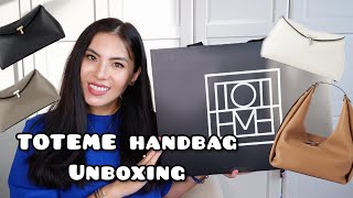 Toteme Handbag Unboxing Another perfect everyday bag [upl. by Reta]