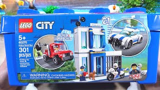 Pure build 🔊 LEGO City Police Brick Box 60270 ASMR [upl. by Ednutabab924]