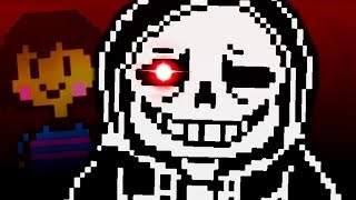 UNDERTALE Genocide Sans  Dusttale Fangame [upl. by Sailesh]