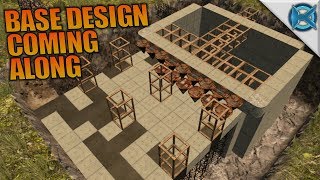 BASE DESIGN COMING ALONG  7 Days to Die  Lets Play Gameplay Alpha 16  S164E21 [upl. by Stiles614]