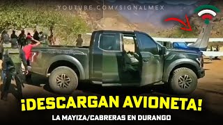 ¡DESCARGAN AVIONETAS La Mayiza y Los Cabreras En Algun Lugar de Durango [upl. by Kirk649]