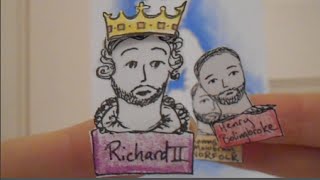 Finger Puppet Shakespeare Richard II [upl. by Sivrad]