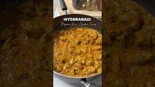 Hyderabadi Bagara Rice and Chicken Curry  Bagara Rice Chicken Gravy [upl. by Whallon]