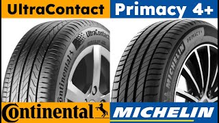 Continental UltraContact vs Michelin Primacy 4 [upl. by Haggi]