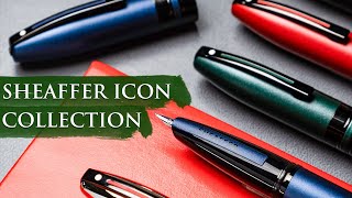 Sheaffer Icon Fountain Pen Overview [upl. by Lyndel595]