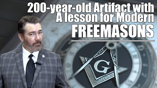 200yearold artifact teaches a Masonic lesson you MISSED to get MORE from LIFE [upl. by Lirva]