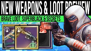 Destiny 2 LIMITED EDITION WEAPONS amp SOCIAL SPACE Vault Increase Superblack New Perks Secrets [upl. by Aisined31]