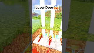 Minecraft Realistic Laser Door😱 Worlds Smallest Violin shorts minecraft [upl. by Mohandis]